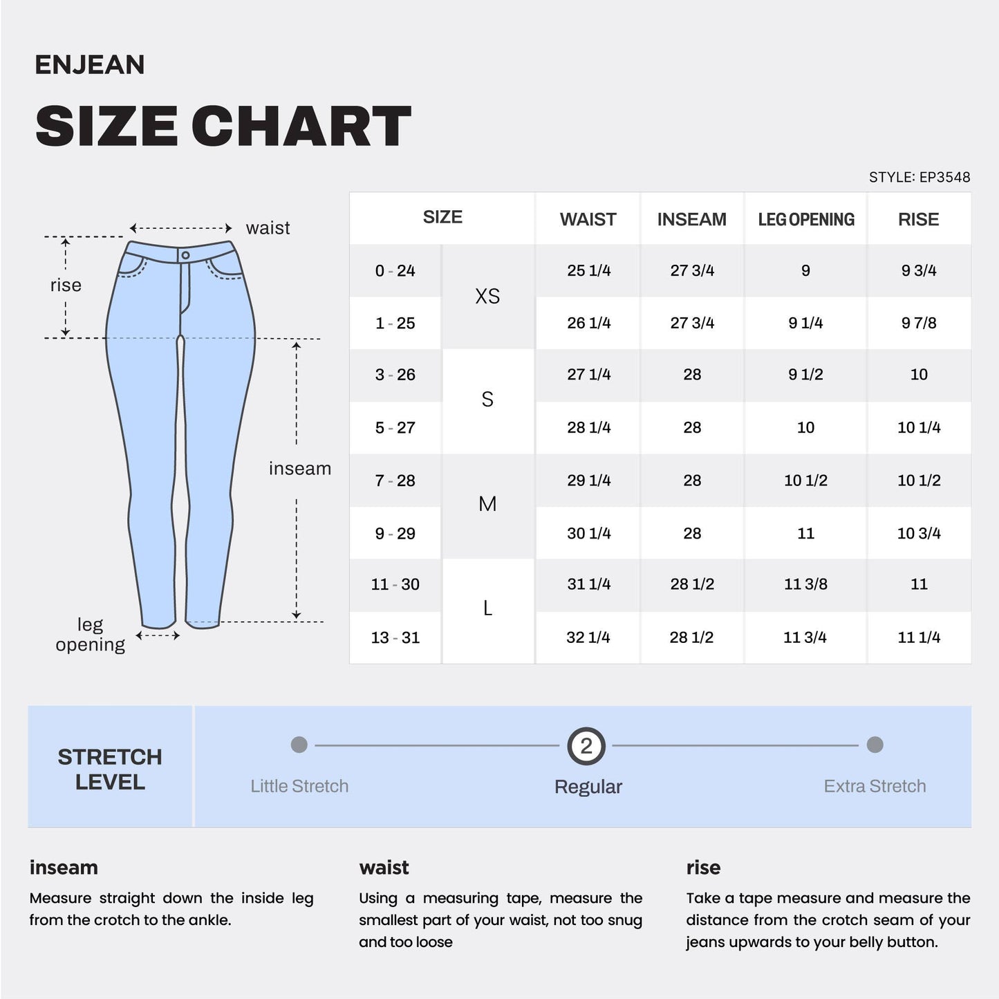 OPEN PACK High Rise Classic Skinny Jeans WEP3531