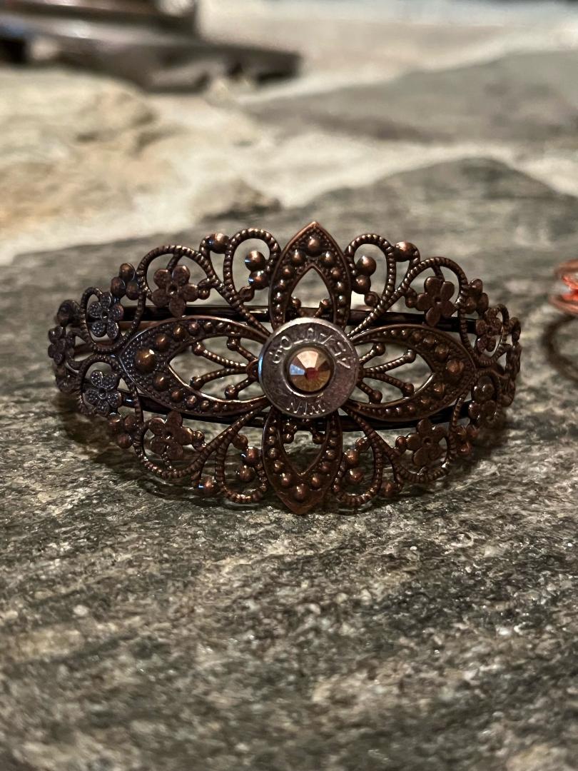 Filigree Bullet Cuff Bracelet