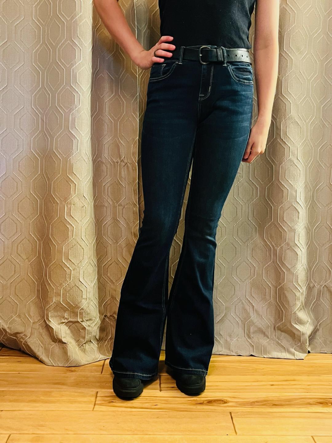Grace in LA dark wash jeans