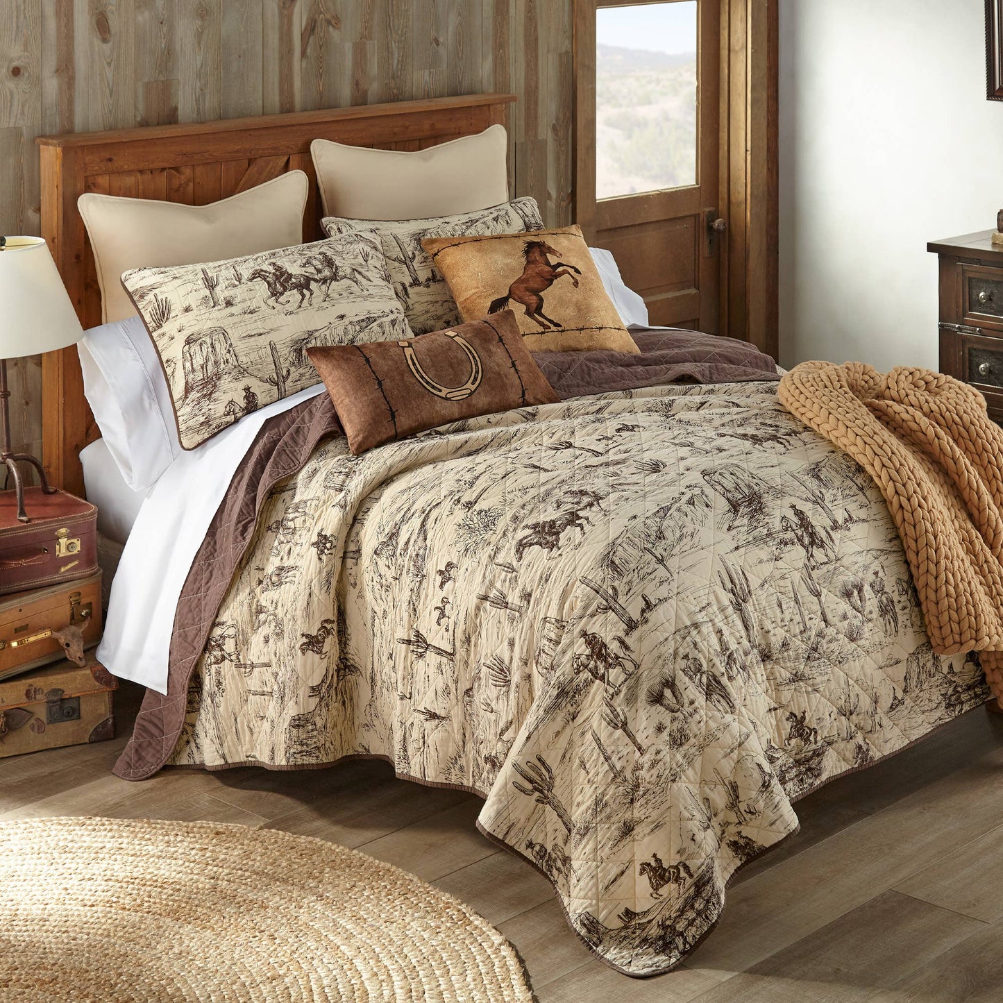 Cowboy Cotton Quilt Collection