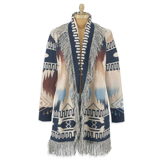 Tahoe Fringed Sweater