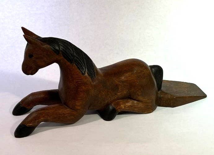 Adorable Wood and Rustic Door Stop