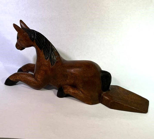 Adorable Wood and Rustic Door Stop