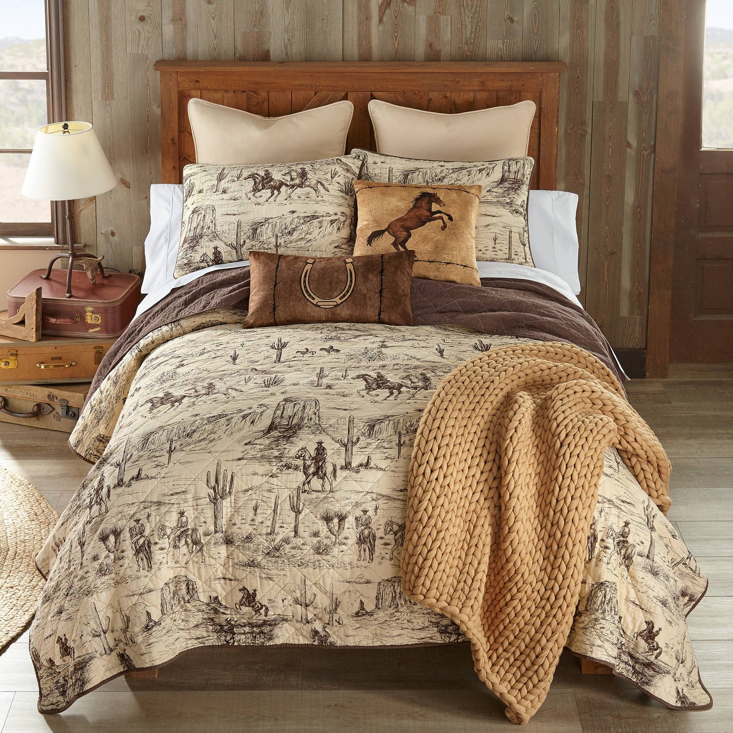 Cowboy Cotton Quilt Collection
