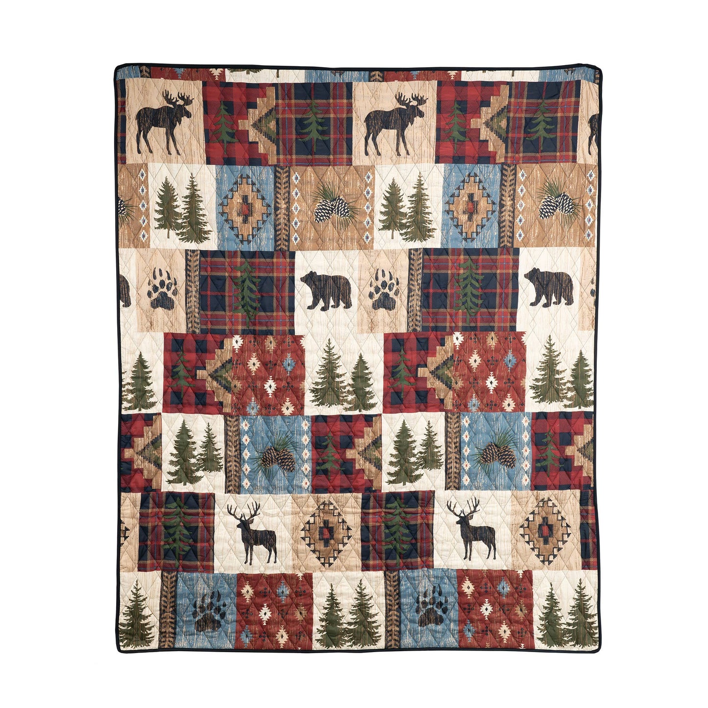 Woodland Patch Quilt Collection King sized