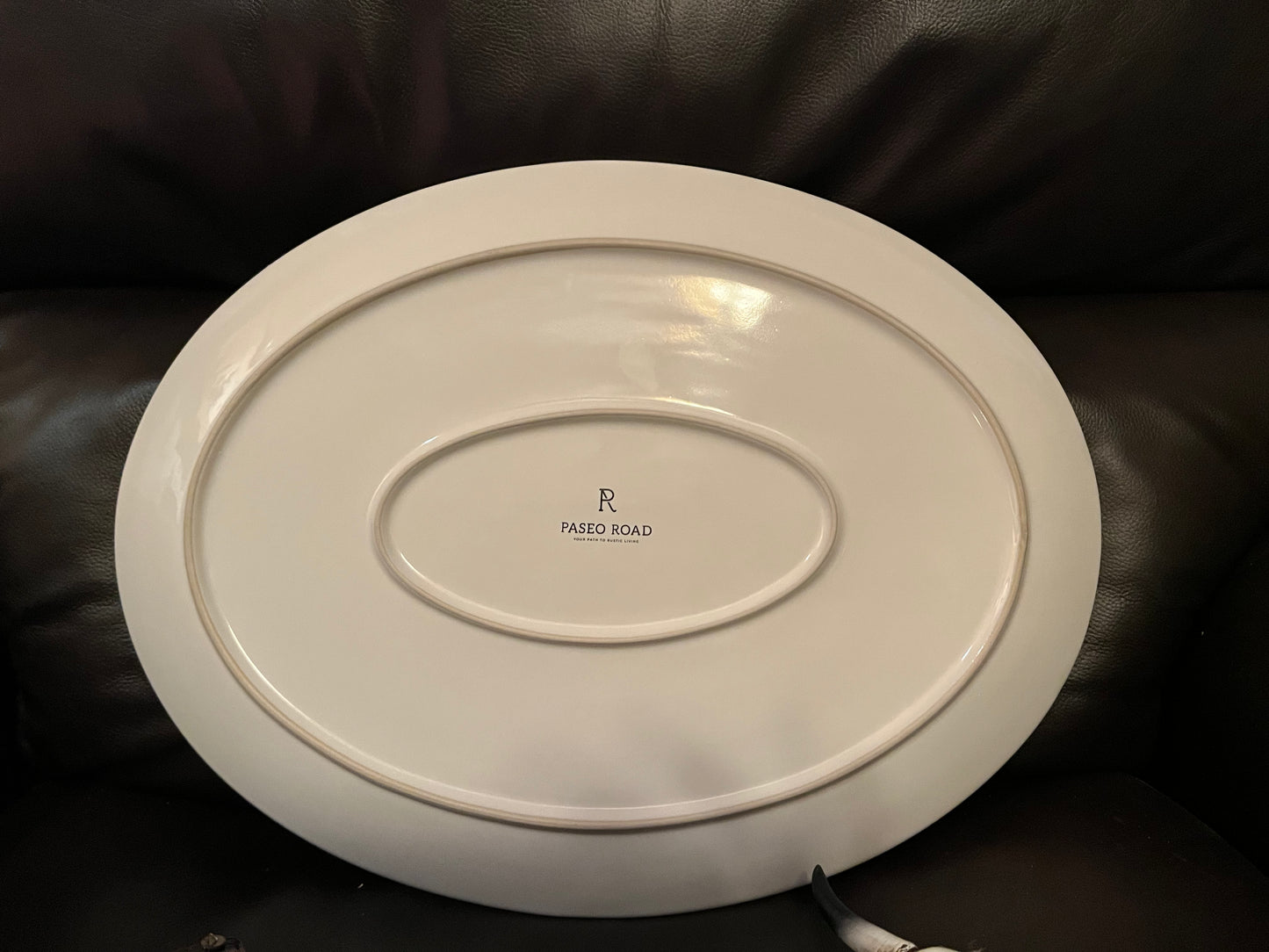 Longhorn Ceramic Serving Platter