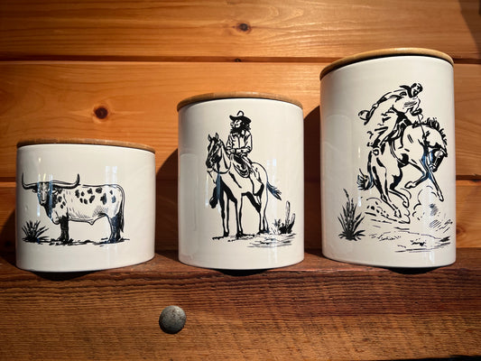 Ranch life Canister set.