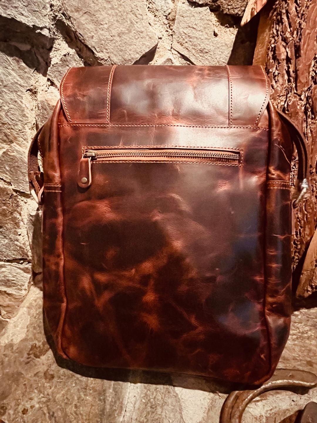 Rustic Brown Genuine Leather bag