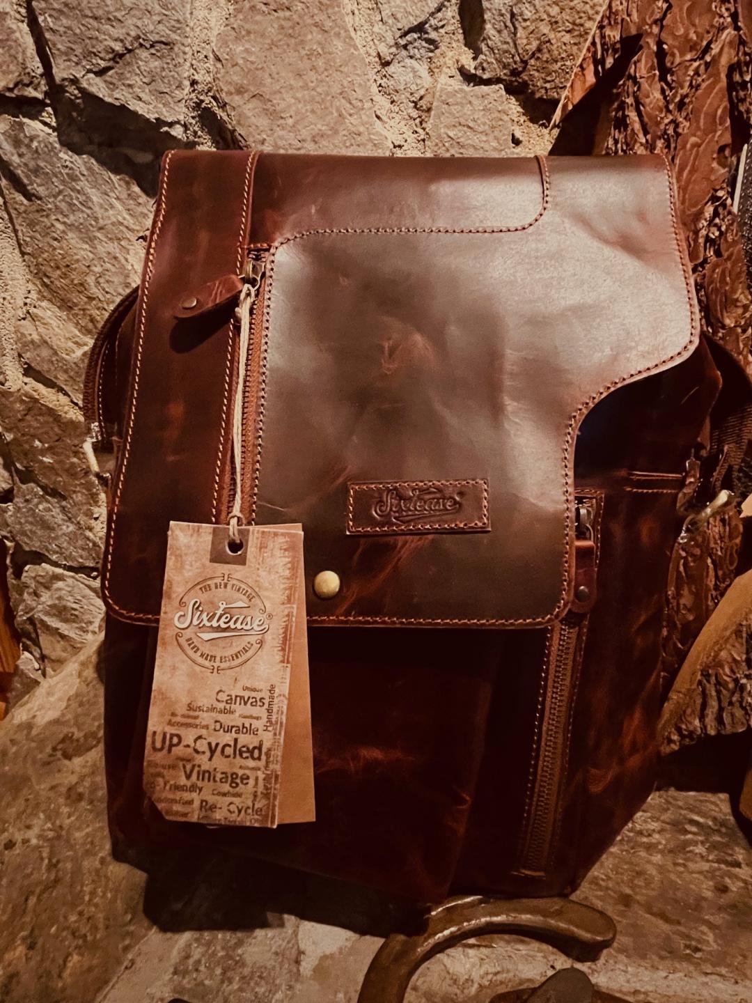 Rustic Brown Genuine Leather bag