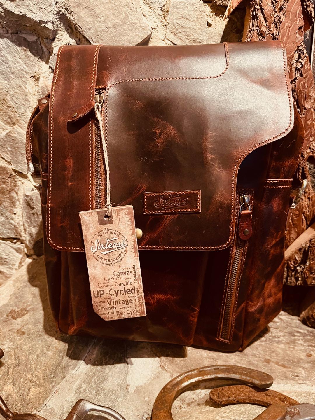 Rustic Brown Genuine Leather bag