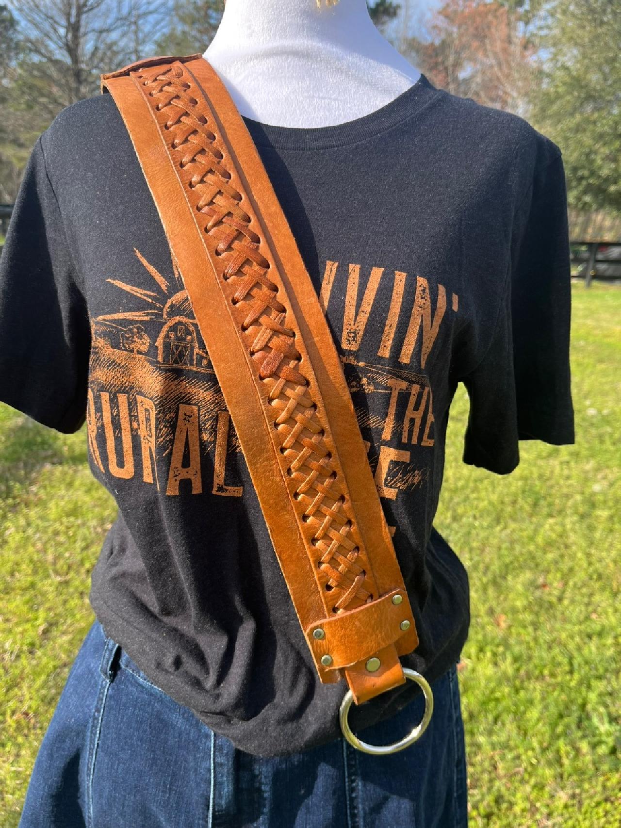 Morocco Fringe Leather Belt