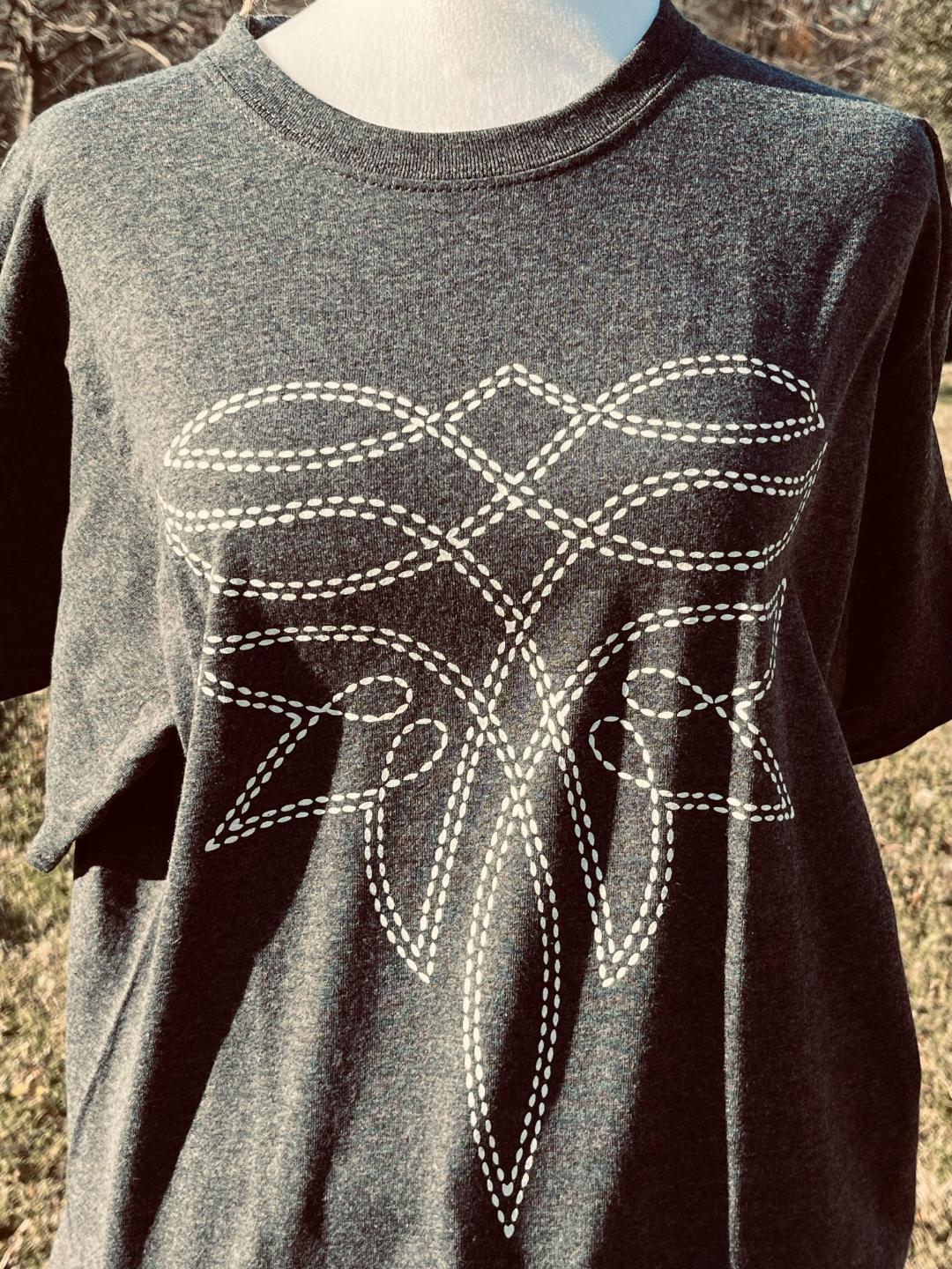Boot stitch T-shirt