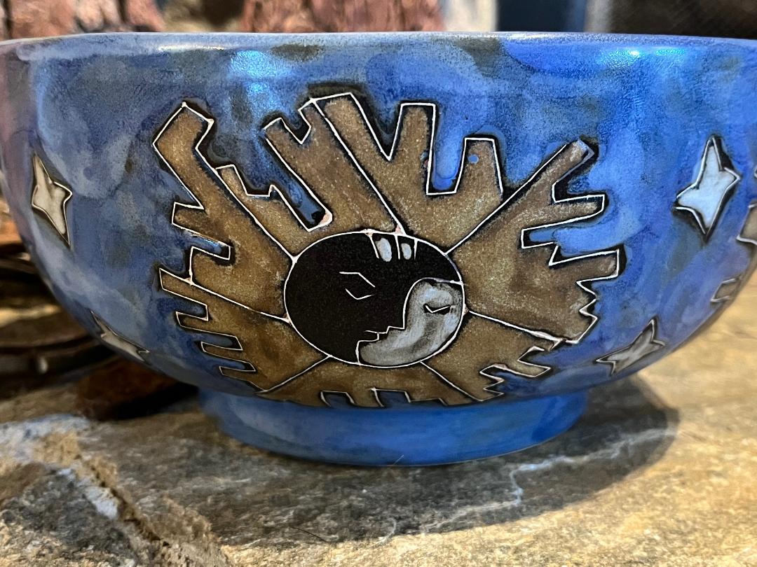 Myra large Sun/Moon bowl