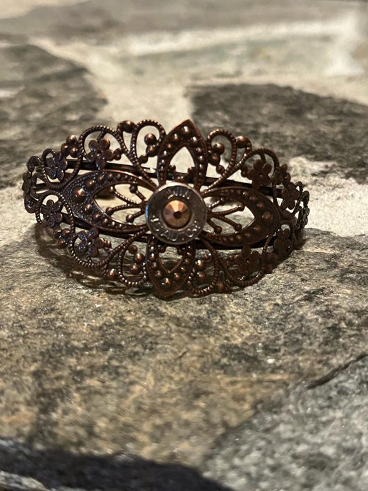 Filigree Bullet Cuff Bracelet