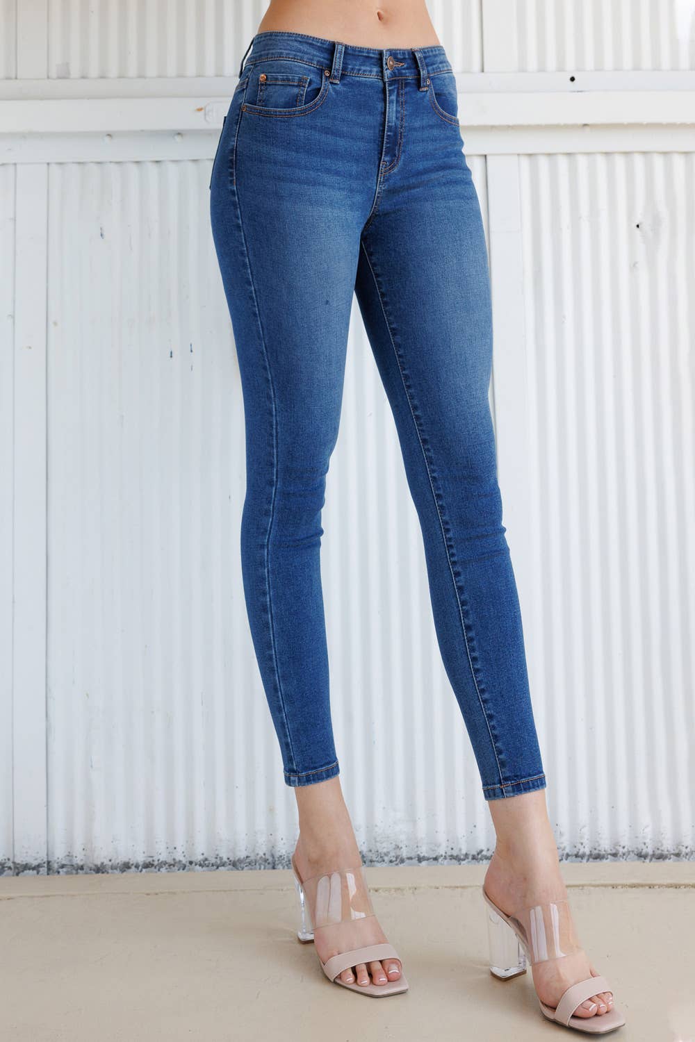 OPEN PACK High Rise Classic Skinny Jeans WEP3531