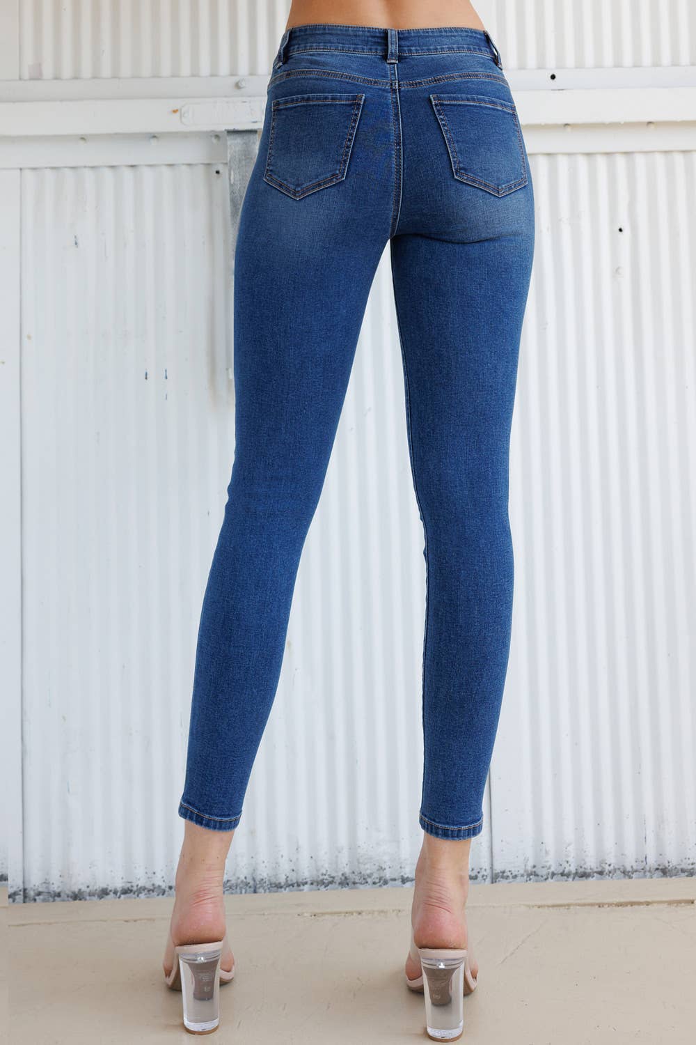 OPEN PACK High Rise Classic Skinny Jeans WEP3531