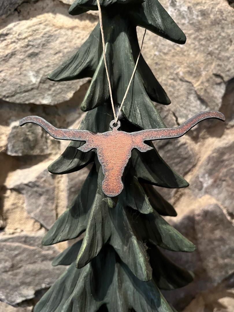 Western Metal Christmas ornaments