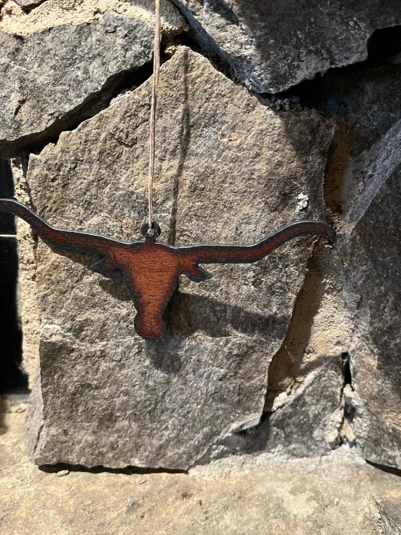 Western Metal Christmas ornaments