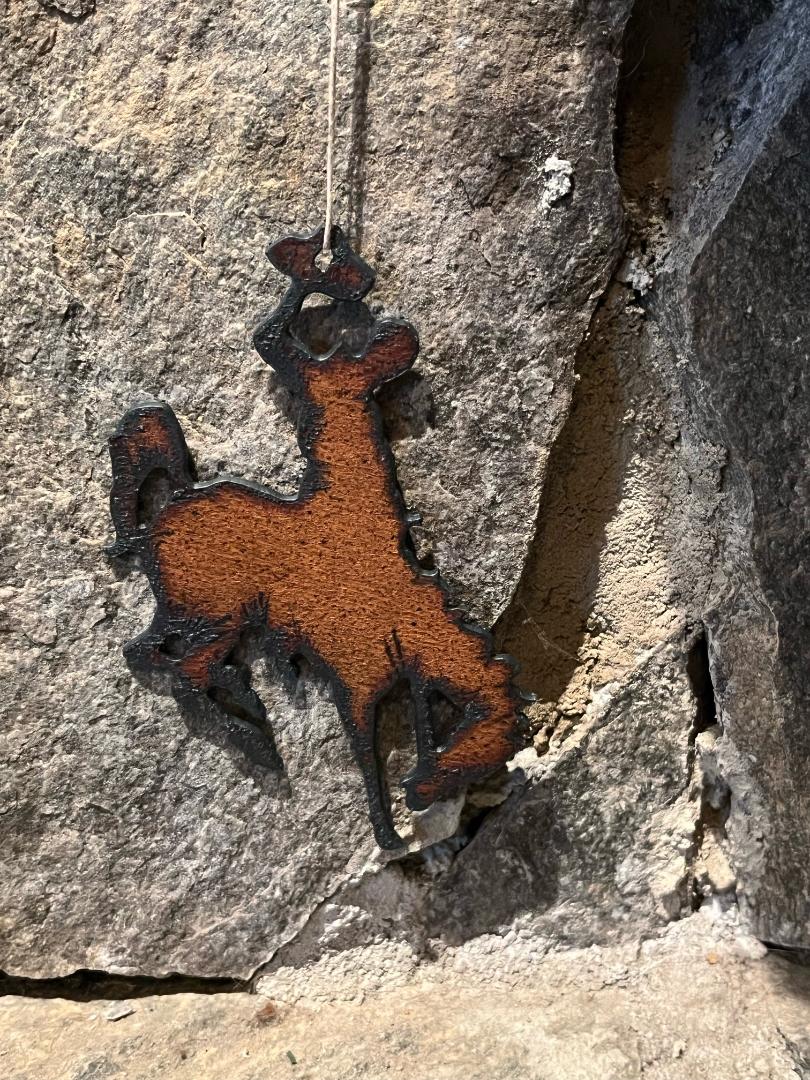Western Metal Christmas ornaments