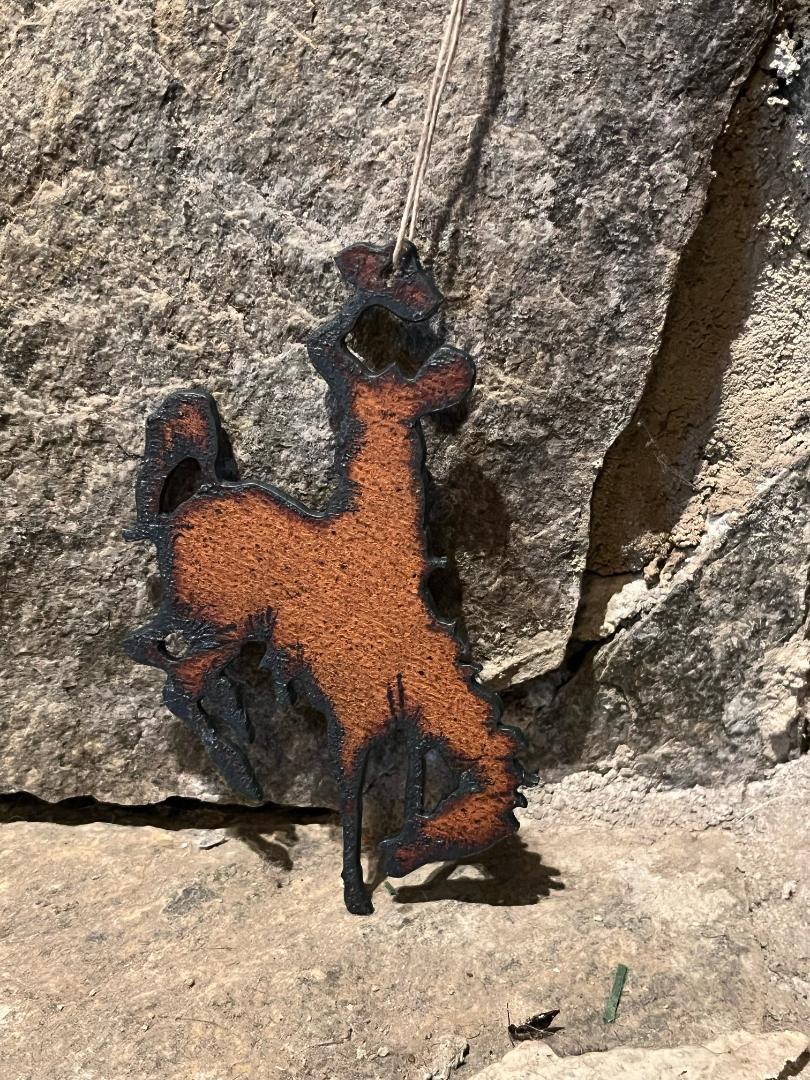 Western Metal Christmas ornaments