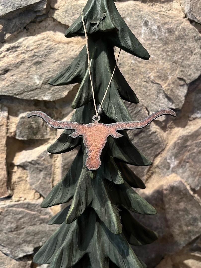 Western Metal Christmas ornaments