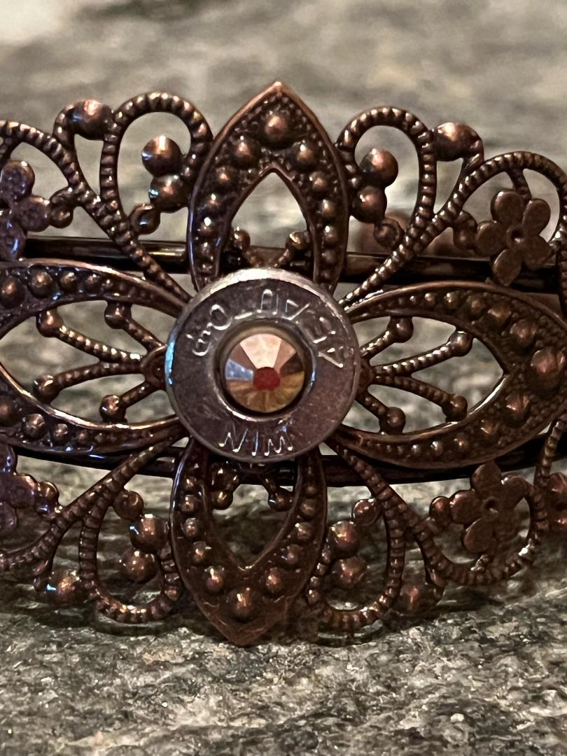Filigree Bullet Cuff Bracelet