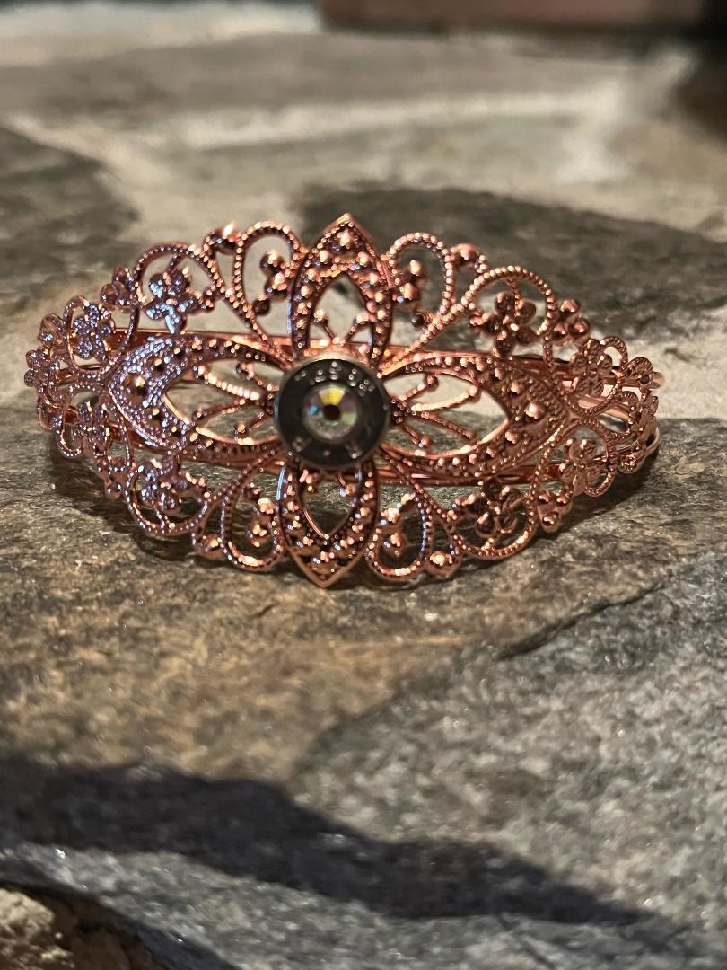 Filigree Bullet Cuff Bracelet