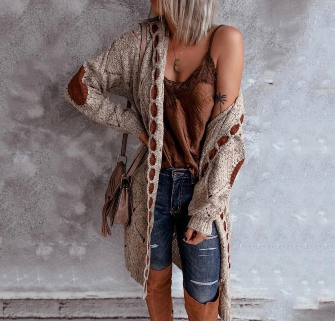 Equine wear long cardigan