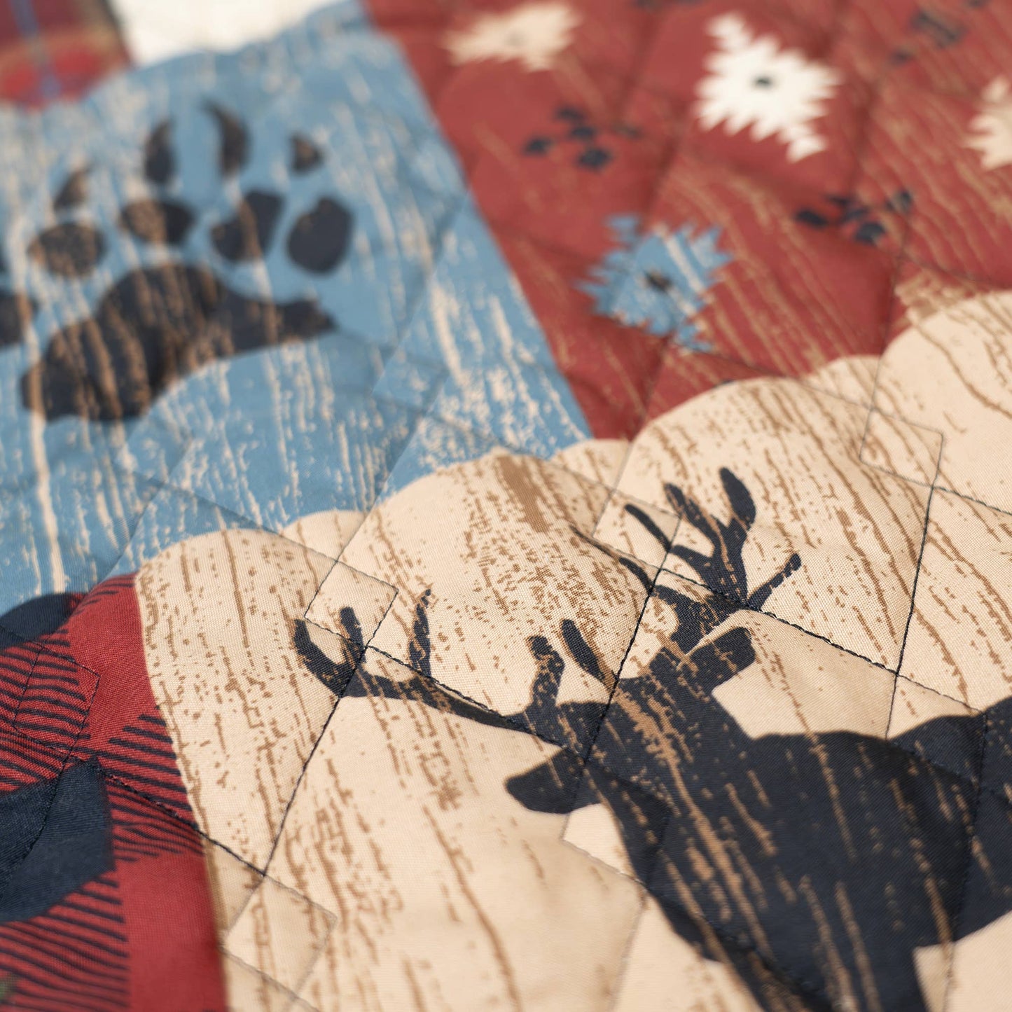 Woodland Patch Quilt Collection King sized