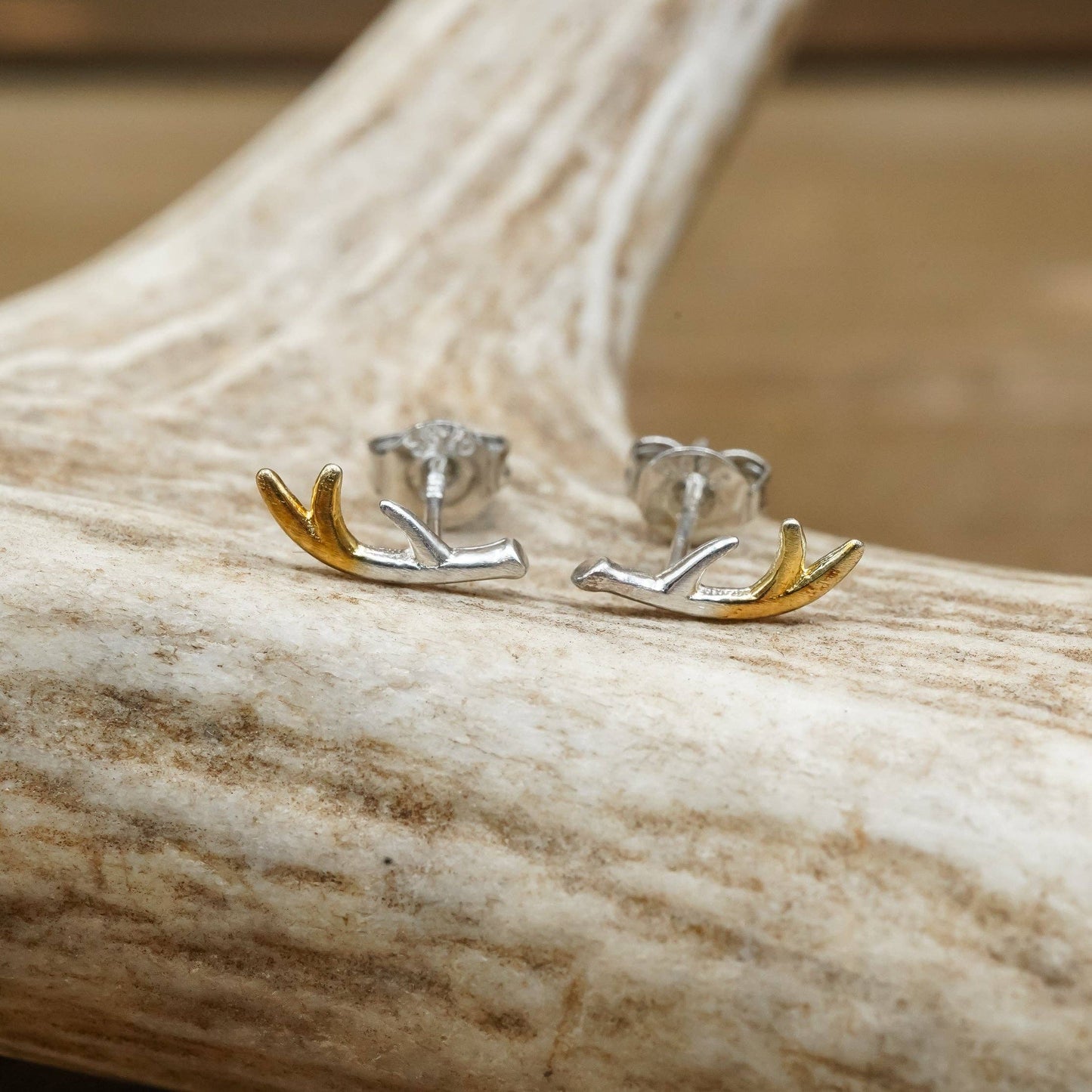 Antler Stud Earrings