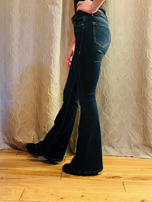 Grace in LA dark wash jeans