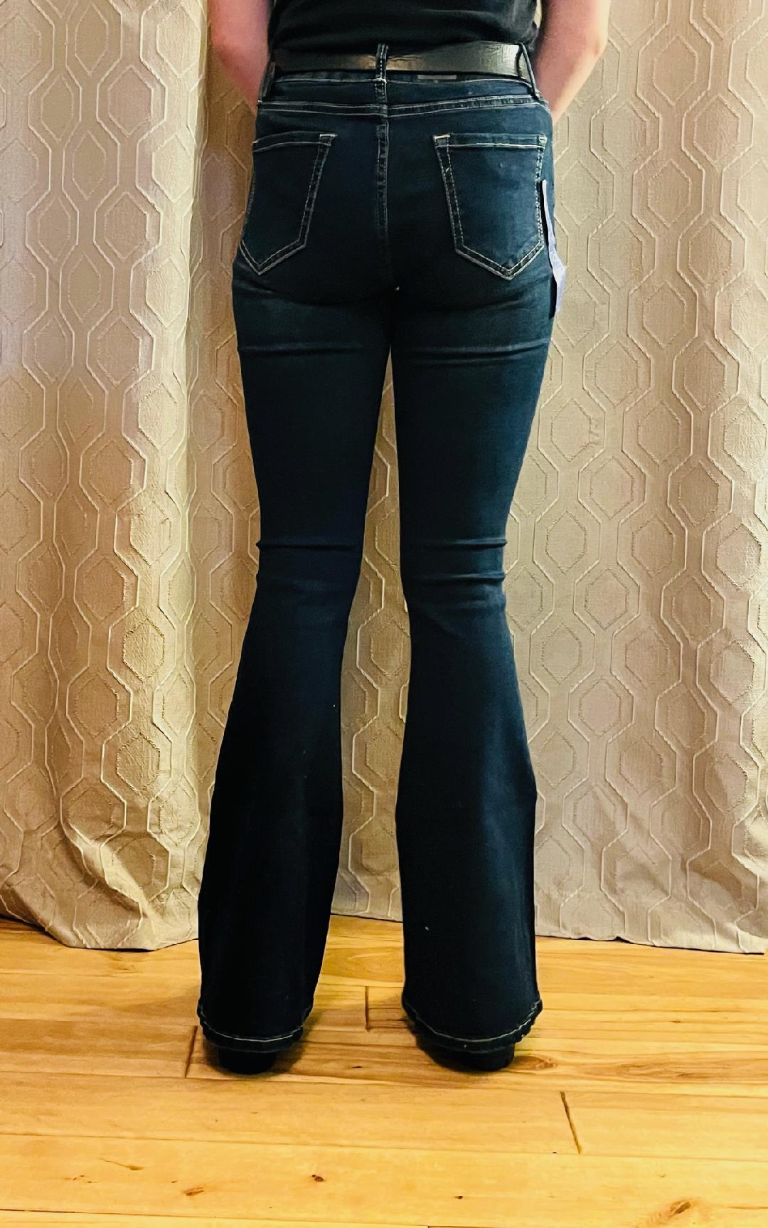 Grace in LA dark wash jeans