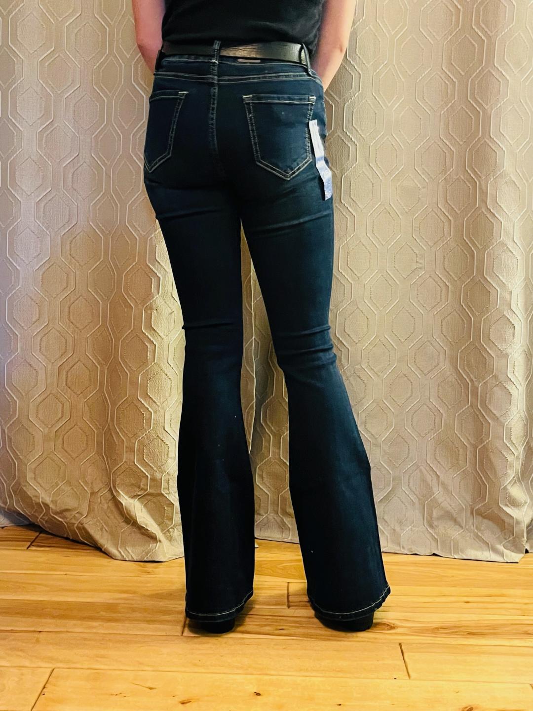 Grace in LA dark wash jeans