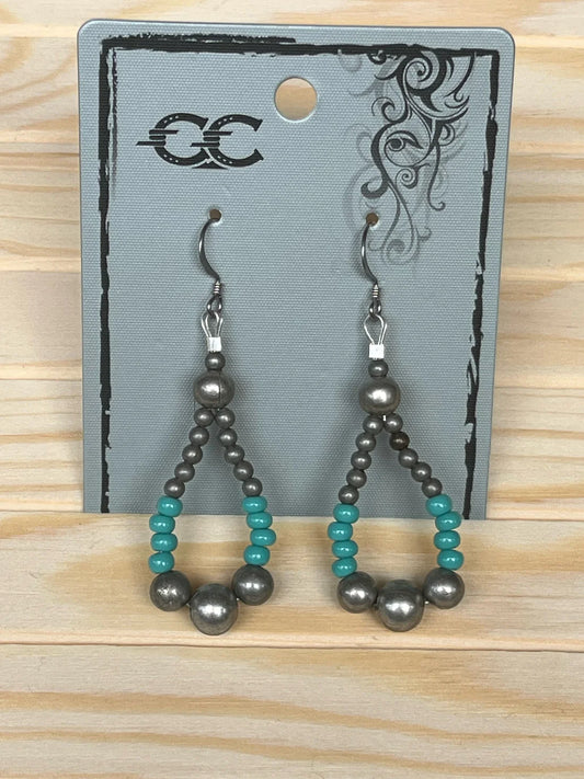 Navajo Pearl Earrings