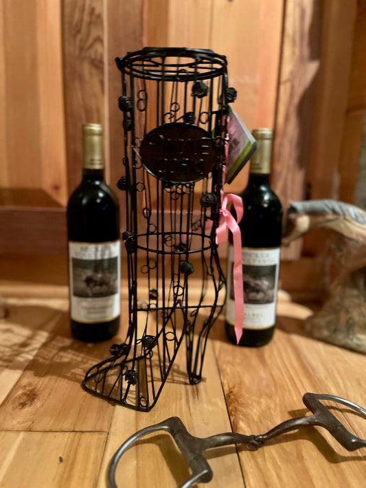 Saloon heel cork holder