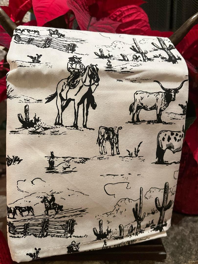 Longhorn Tea Towel