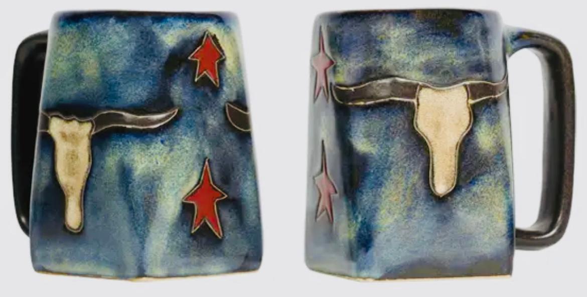 Myra Longhorn square mug