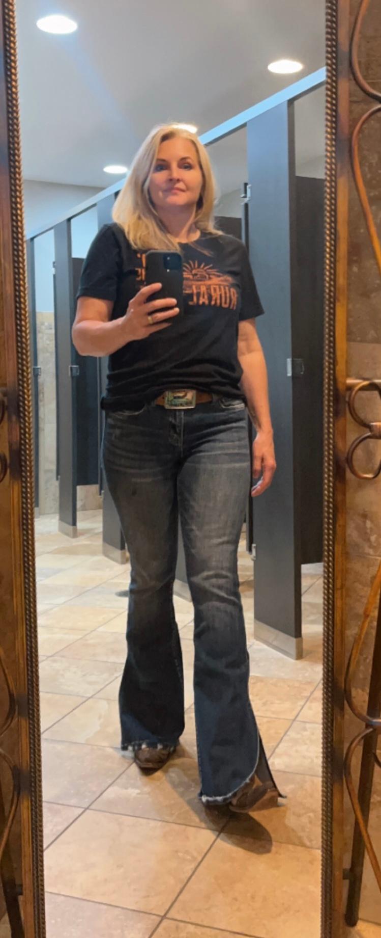 Peek-a-boot Mica denim jeans