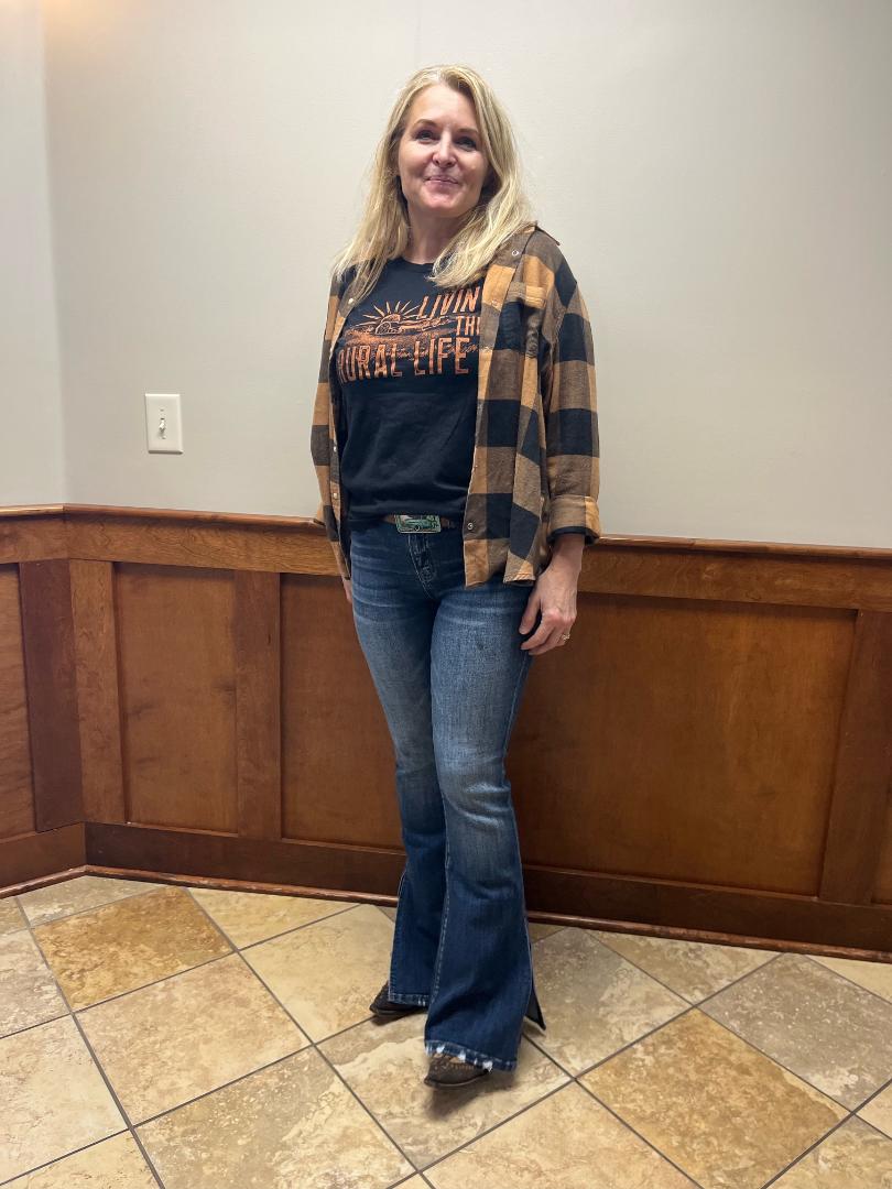 Peek-a-boot Mica denim jeans