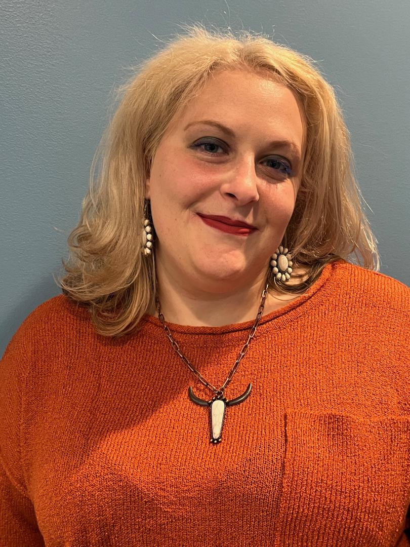 Copper Longhorn necklace