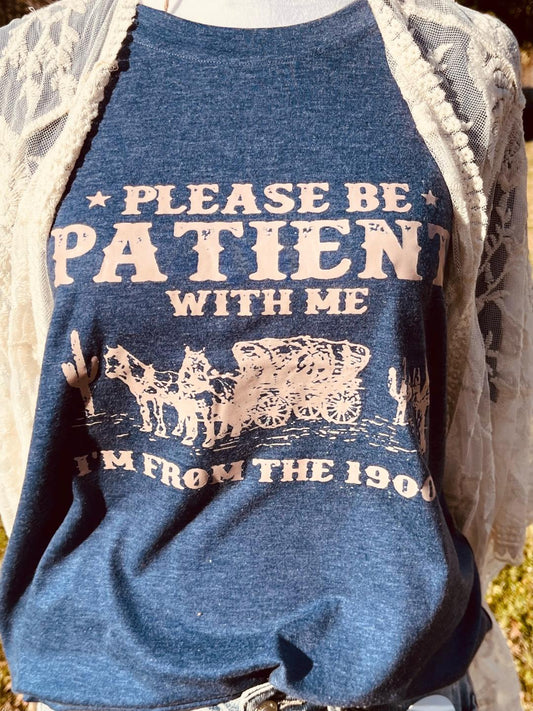 Patience from 1900s t-shirt