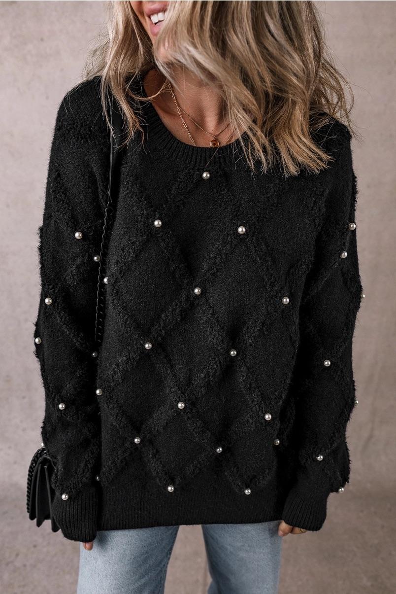 Black and Pearl sweater