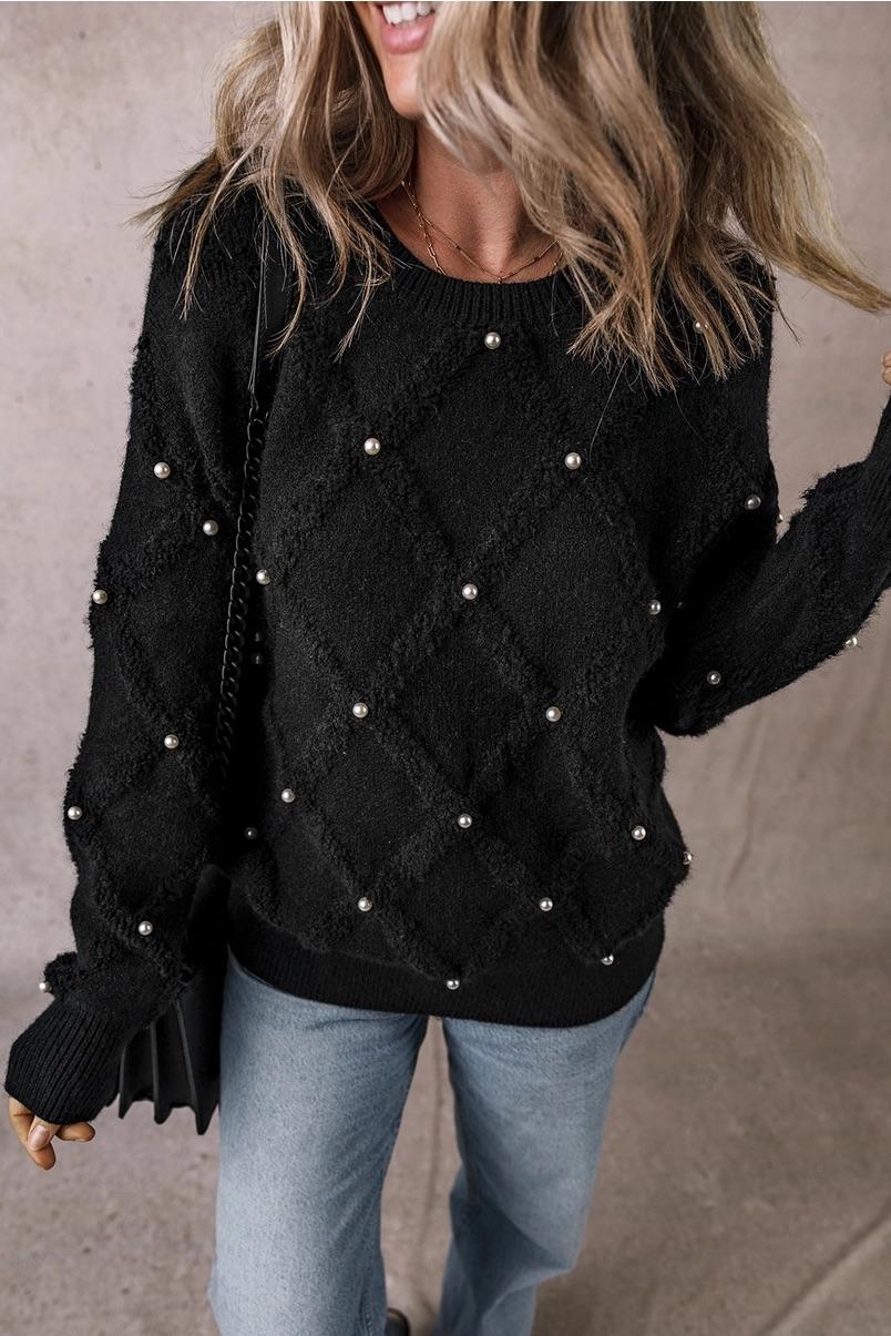 Black and Pearl sweater