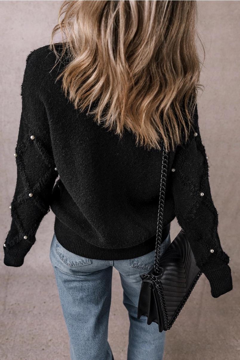 Black and Pearl sweater