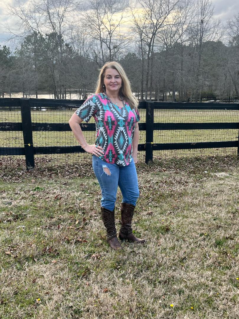 Montazuma Top by Sterling Kreek