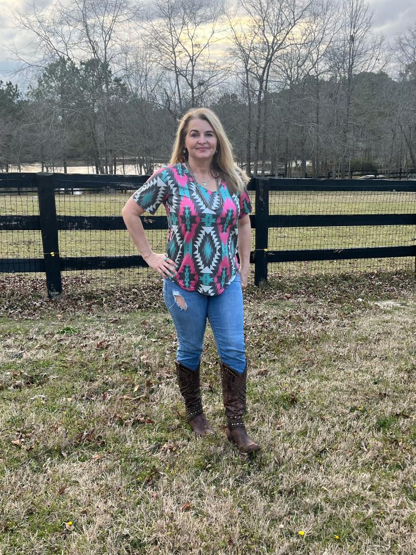 Montazuma Top by Sterling Kreek