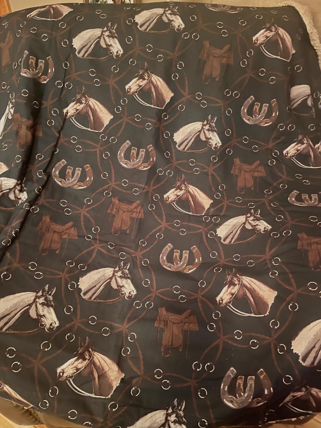 The Saratoga Horse Throw