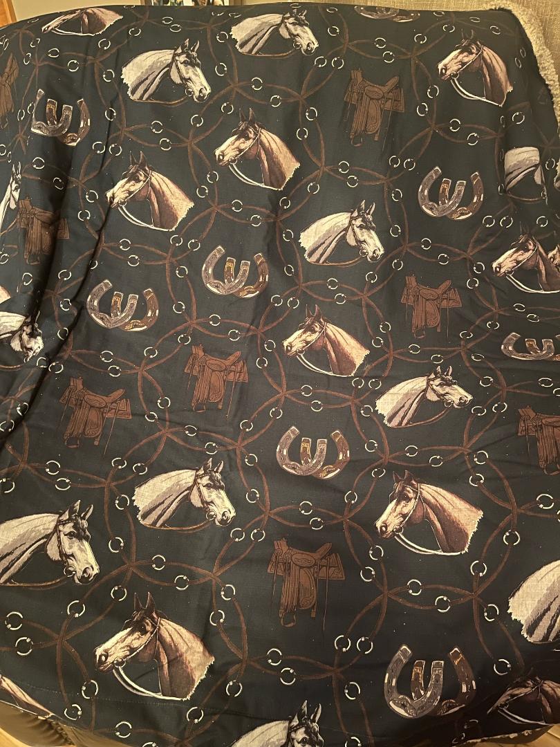 The Saratoga Horse Throw