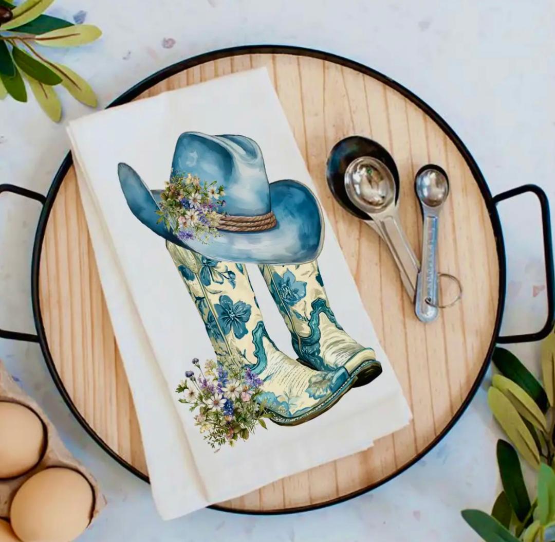 Western life Tea towels